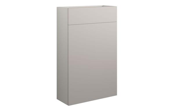 Clarence 500mm Slim WC Unit - Matt Dove Grey (Grey Cab)